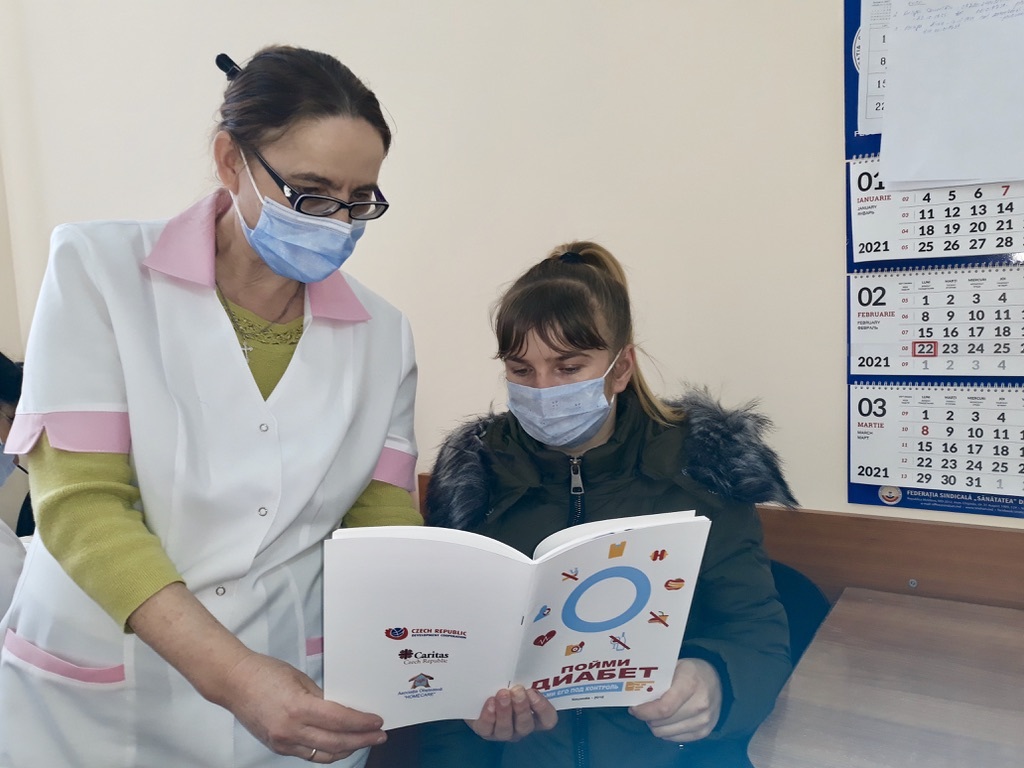 The brochure is intended for people with diabetes and is written in accessible language The brochure is intended for people with diabetes and is written in accessible language