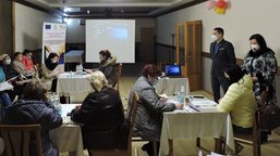 160 asistenți și lucrători sociali din partea stângă a Nistrului instruiți în îngriji pe termen lung