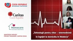Caritas Cehia susține crearea unui sistem viabil de îngrijiri medico-sociale prin telemedicină