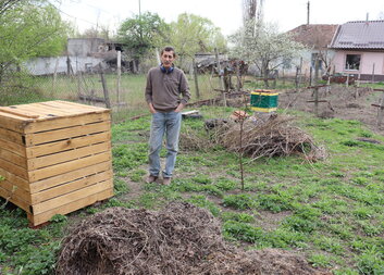 How to prepare compost at home? Find out a secret recipe from the Lisenco family 