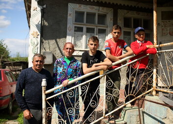 A small own house in Moldova is the future plan of a refugee family