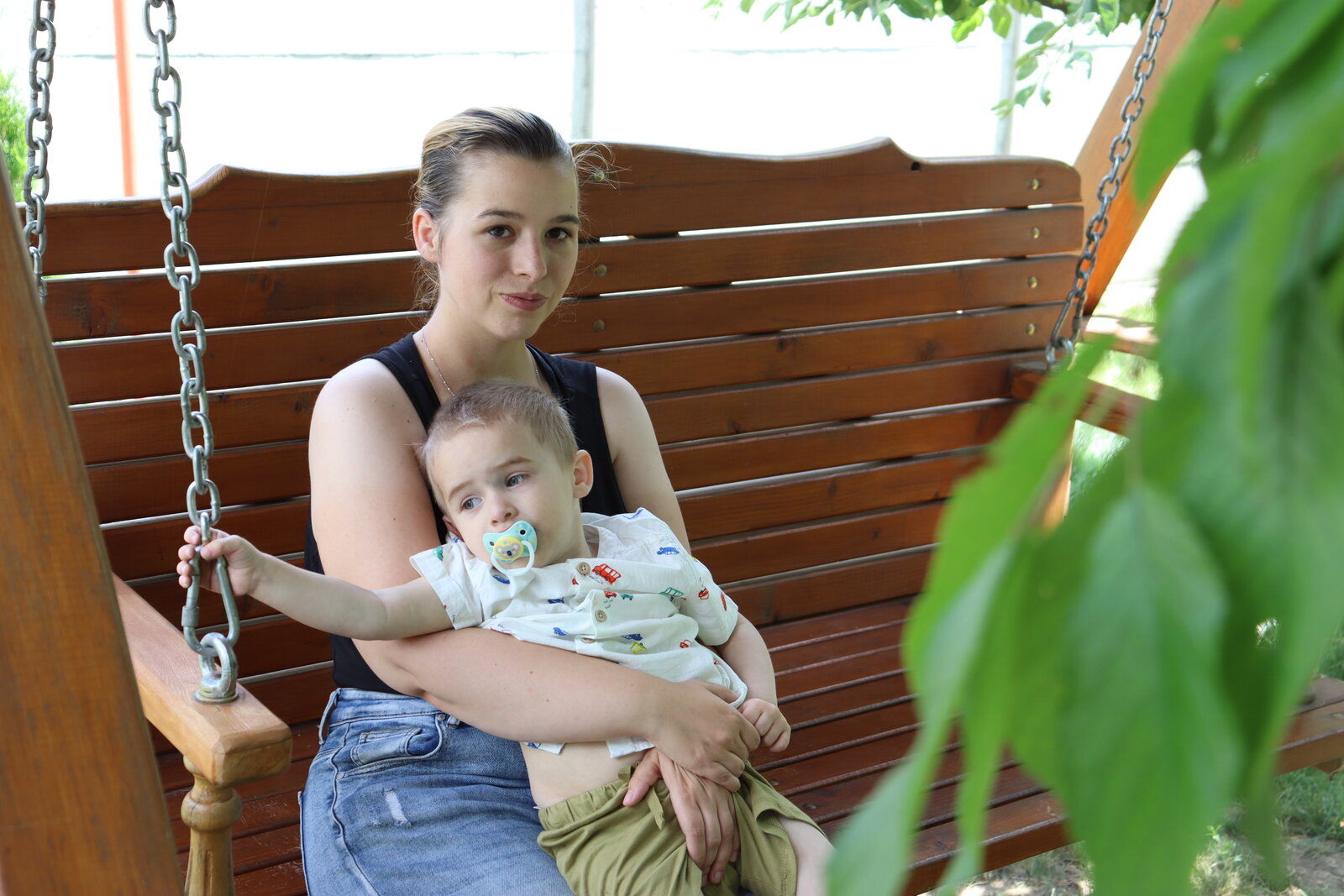 Aurica Ionitza - a young mother of five Aurica Ionitza - a young mother of five