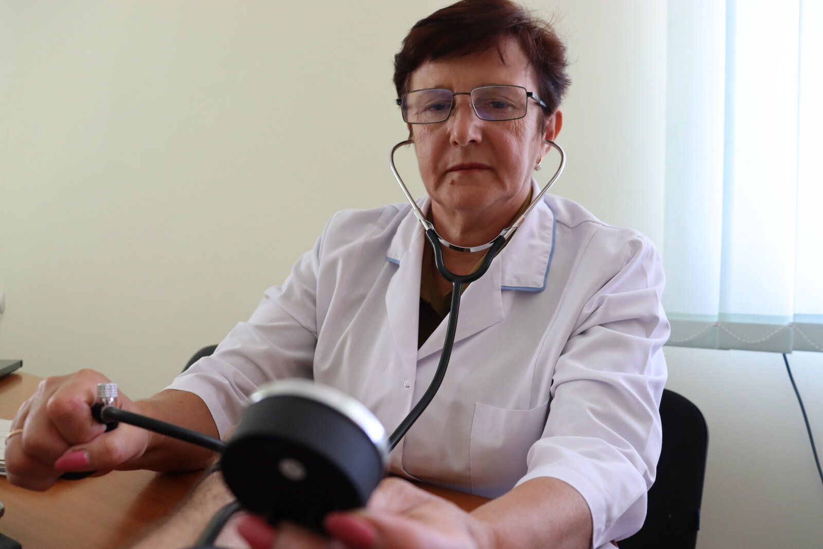 Natalia is a nurse in one of the home care centres that Caritas Czech Republic opened in Moldova Natalia is a nurse in one of the home care centres that Caritas Czech Republic opened in Moldova
