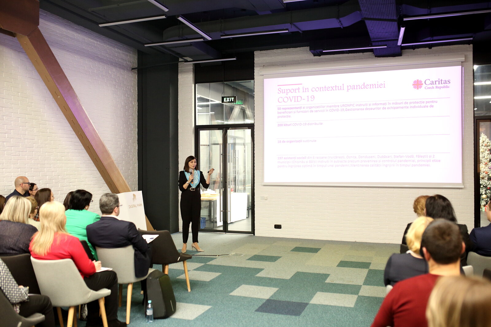 Anastasia Vasiliev, coordonatoarea de programe Caritas Cehia Anastasia Vasiliev, coordonatoarea de programe Caritas Cehia