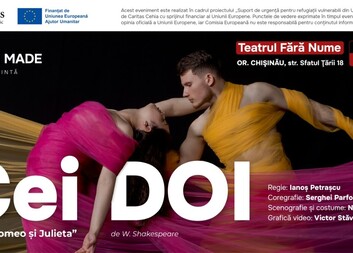 Caritas Cehia și teatrul M.A.D.E. organizează un turneu național de teatru pentru incluziunea socială a refugiaților ucraineni 