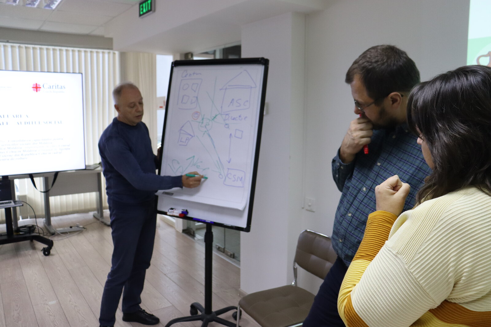 Caritas Czech Republic has started training 8 peer supporters Caritas Czech Republic has started training 8 peer supporters