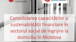 Consolidarea capacităților și sustenabilității financiare în sectorul social de îngrijire la domiciliu în Moldova