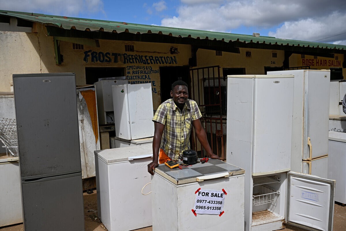 Nicholas s-a născut în Zambia, dar are statut de refugiat în această țară Nicholas s-a născut în Zambia, dar are statut de refugiat în această țară