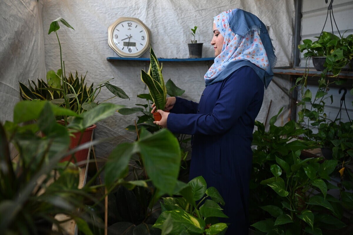 Tasneem s-a implicat în programul Caritas Cehia de sprijinire a micilor afaceri Tasneem s-a implicat în programul Caritas Cehia de sprijinire a micilor afaceri