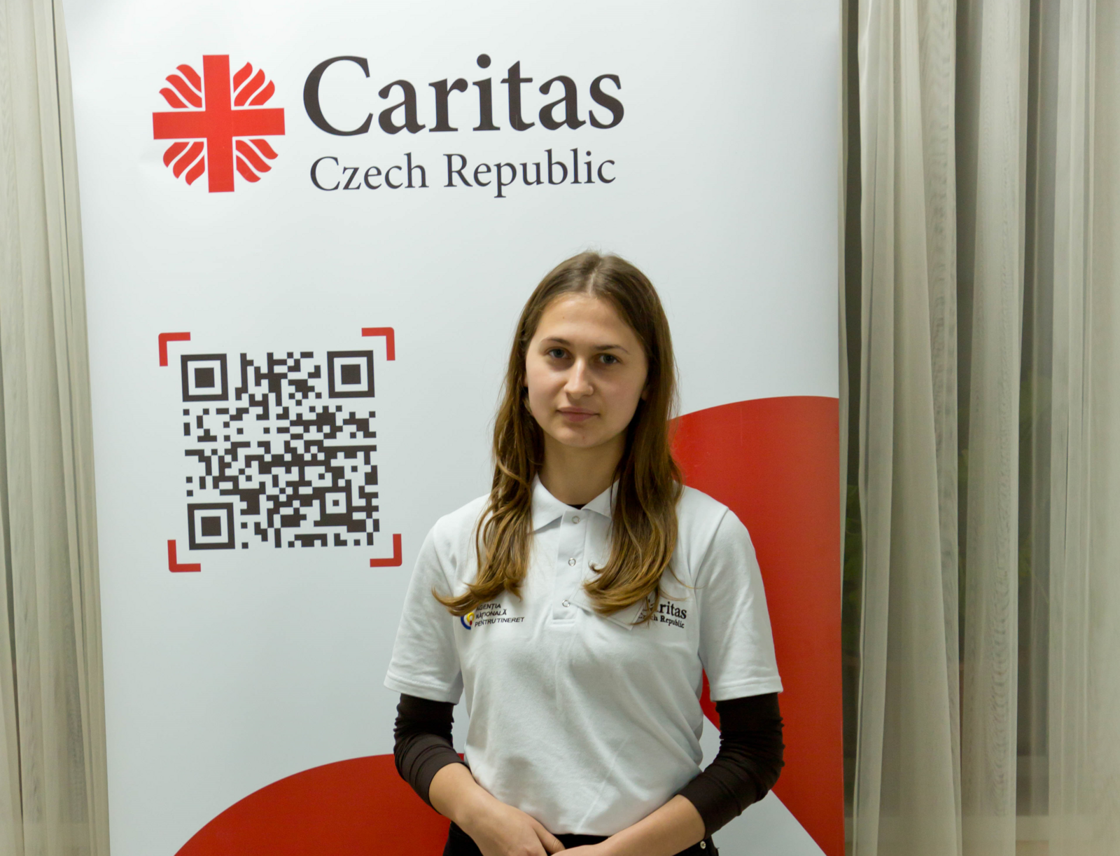 Loredana and Nicoleta, two young activists from Moldova