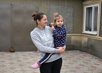 I hope that peace will prevail and we will be able to rebuild our lives, says Sofia, a refugee from Ukraine in Moldova