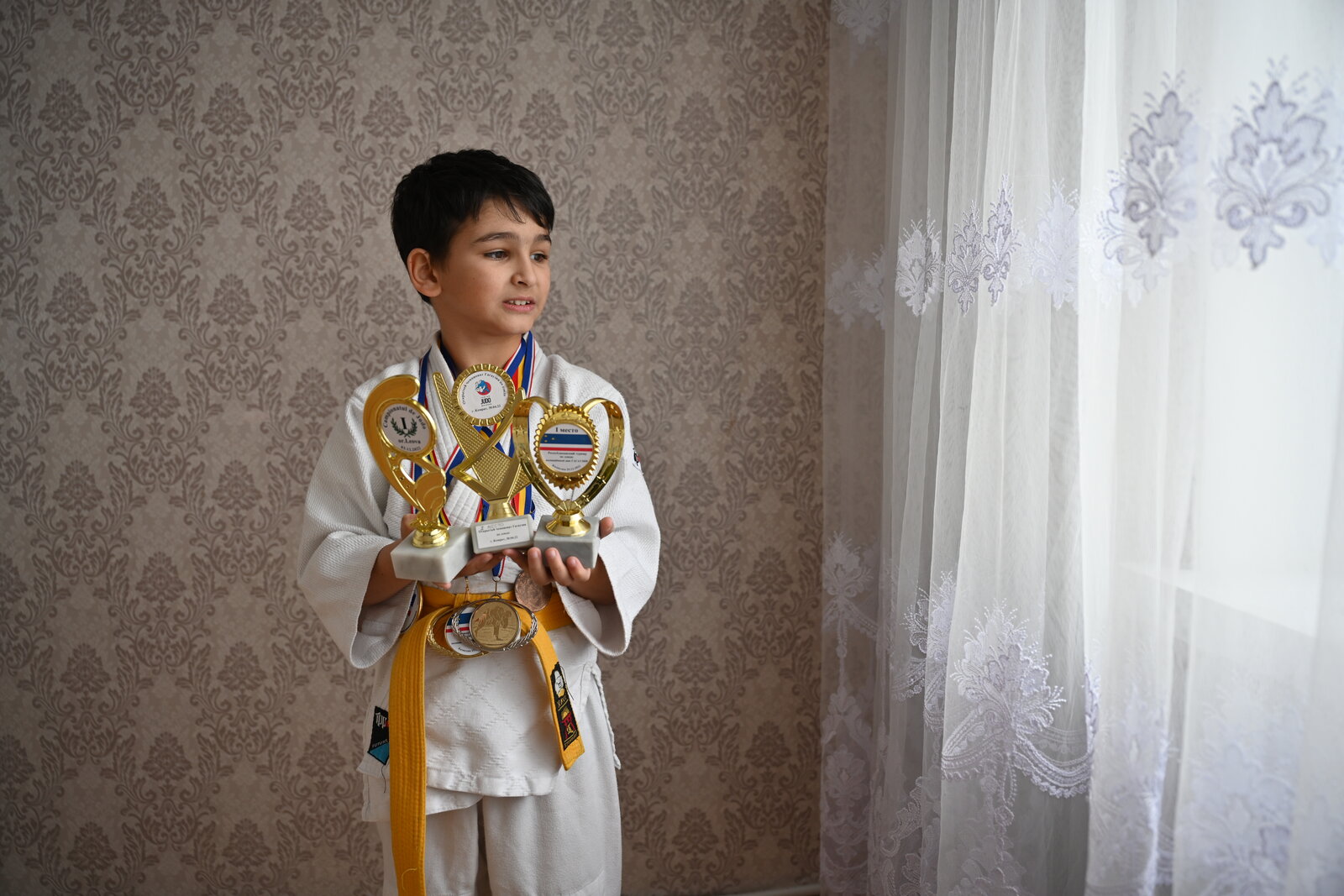 10-years-old Afanasii - a judo champion 10-years-old Afanasii - a judo champion