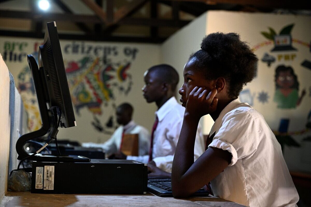 Zambia un centru TIC. Zambia un centru TIC.