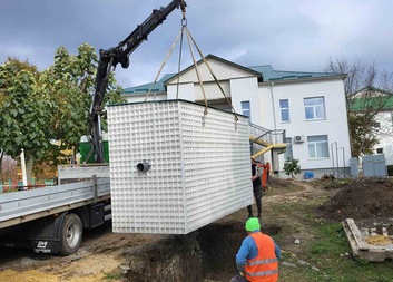 Caritas Czech Republic successfully launches Moldova's first rainwater harvesting system at a kindergarten in Bilicenii Vechi